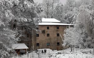 Mühle im Winterschlaf